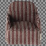 Sillón ratón cuadros ó rayas