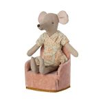 Sillón de miniatura para ratoncitos - Rosa - Imagen 4