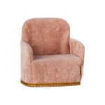 Sillón de miniatura para ratoncitos - Rosa