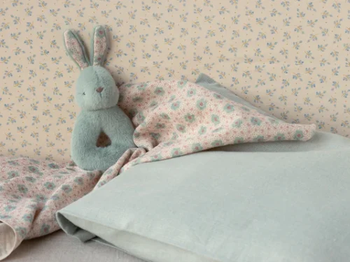 Set sonajero conejo - Menta