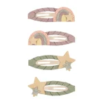 Conjunto de clips sobre el arcoíris