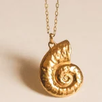 Collar Caracola Oro 18K Gold Plated