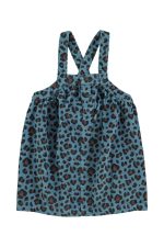 Dress Blue Animal Print