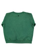 Sweatshirt green ¨pizza¨ print - Imagen 2