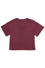 T-shirt auberginen linen - Imagen 2