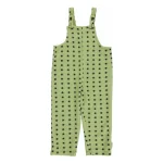 Dungarees Green Black Stars
