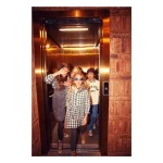 Dress blue&white checkered - Imagen 4