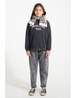 Mom Trousers Black Denim - Imagen 3