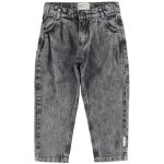 Mom Trousers Black Denim