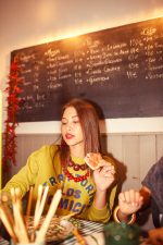 Sweatshirt Olive green "Los Amici" - Imagen 3