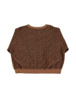 Sweatshirt Brown Animal Print - Imagen 2