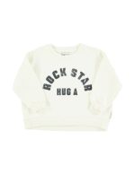 Sweatshirt Ecru "Rock Star"baby - Imagen 2