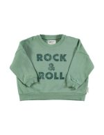 Sweatshirt Green "Rock & Roll"