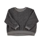 Sweatshirt Grey Animal Print