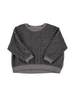 Sweatshirt Grey Animal Print