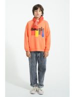 Sweatshirt Orange "Music" - Imagen 2