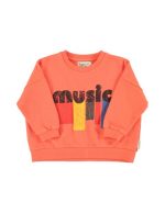 Sweatshirt Orange "Music"