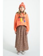 Sweatshirt Orange "Music" - Imagen 3