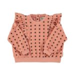 Sweatshirt Pink Black Stars