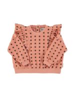 Sweatshirt Pink Black Stars