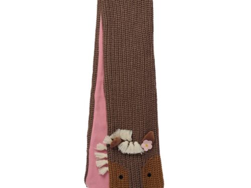 Bufanda de punto de Peggy Pony