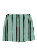 Short Skirt Blue Stripes