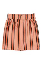 Short Skirt Pink Stripes