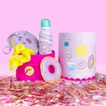 Set de espuma de ducha y accesorios "Fun Bath Box" - Donuts - Imagen 3
