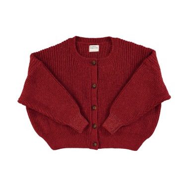 Soft cardigán Burdeos