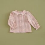 Camisa Pétalos Vichy Colorete