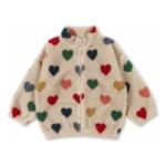Chaqueta Sherpa de fibra reciclada Jody Hearts | Beige