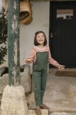 Camisa Engomada Gasa Florecita Geométrica - Imagen 2