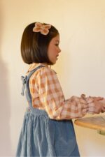 Pichi Corazones Pana Azul Acero - Imagen 4