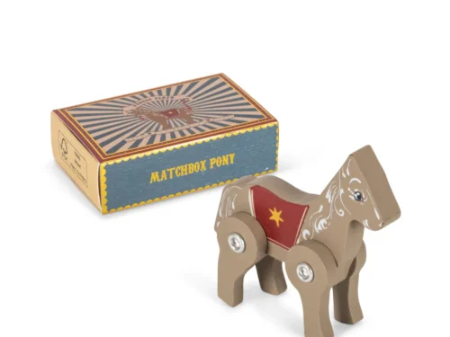 ANIMALES DE CAJA DE CERILLAS CABALLO